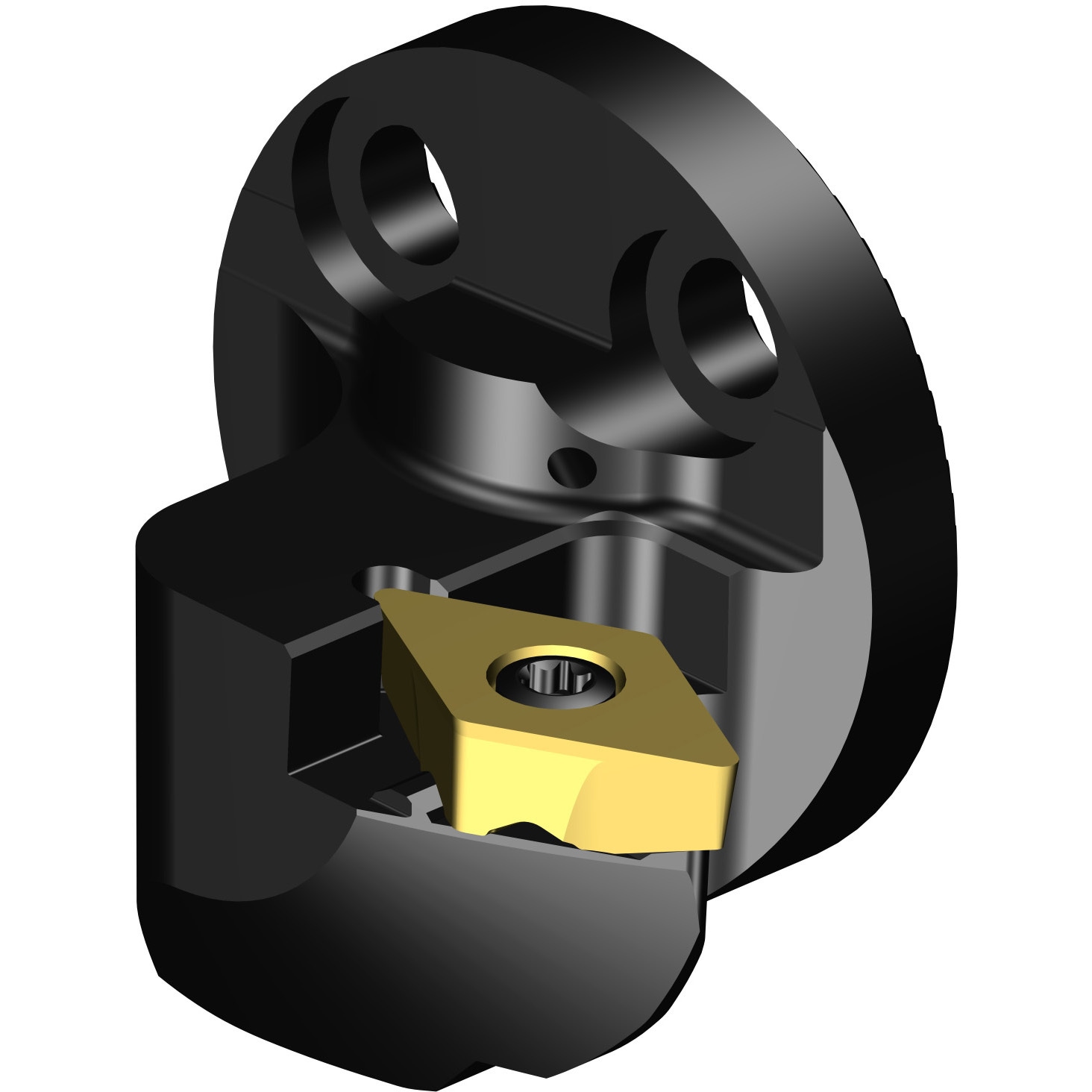 TR-SL-D13XCR-40 コロターンSLカッティングヘッド(480) サンドビック 107.5° スクリュークランプ チップ逃げ角7° 右勝手   TR-SL-D13XCR-40