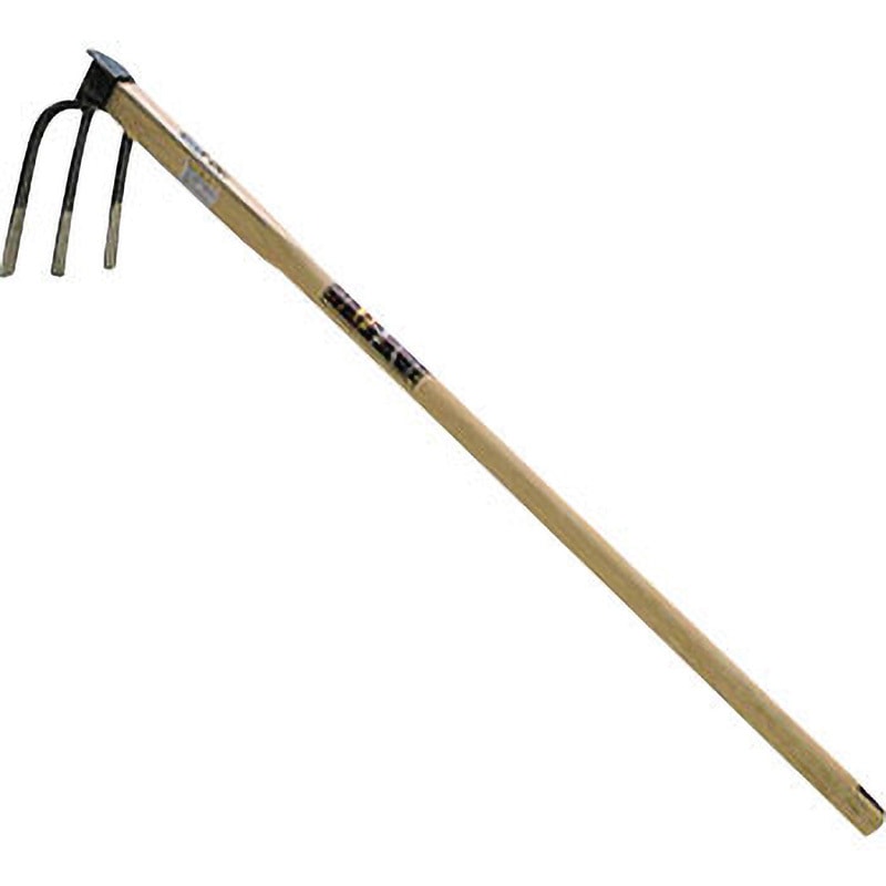 AZU202C 三本爪備中鍬(くわ) 1本 トンボ工業 【通販モノタロウ】