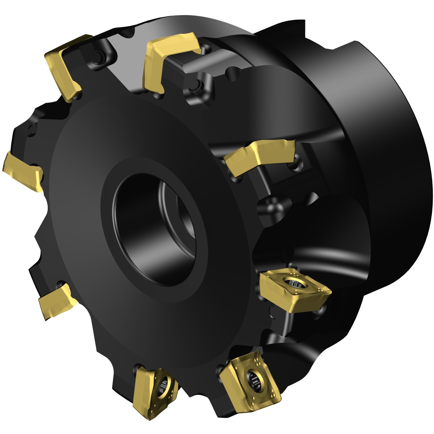 490-063Q22-08H 90°肩削り正面カッター CoroMill(R) 490-08切れ刃 アーバ取付(ミリタイプ) サンドビック 刃径63mm全長40mmシャンク径22mm