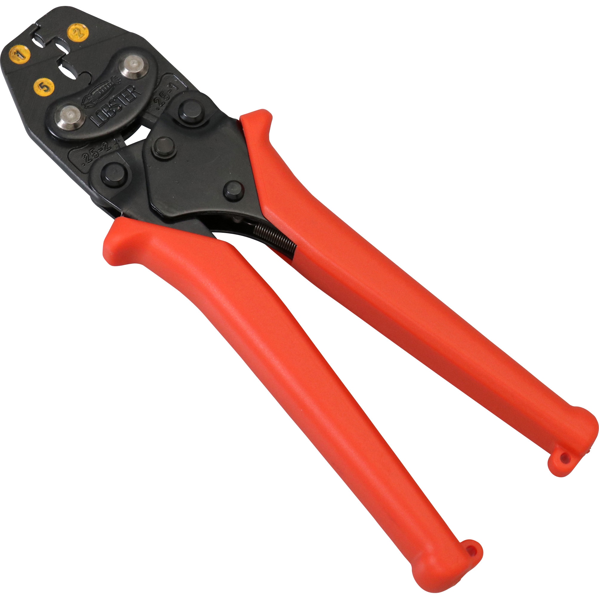 AK25MA 絶縁被覆付閉端接続子用ミニ圧着工具 1丁 LOBSTER(ロブスター/エビ印/ロブテックス) 【通販モノタロウ】
