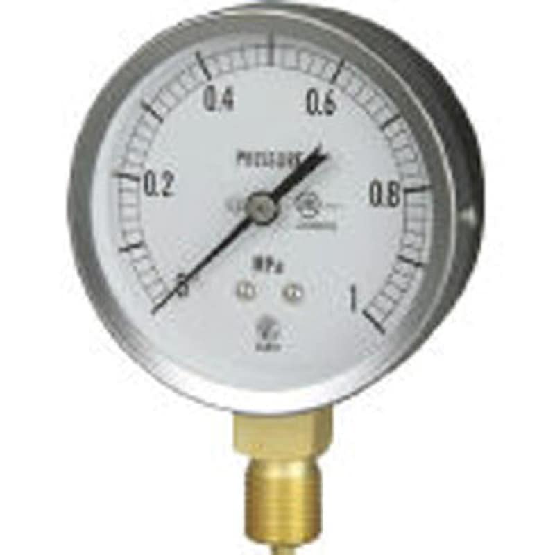 GS51-131 1.6MPa 汎用型圧力計(A・B枠/立形) 75Φ 形番：GS51 長野計器