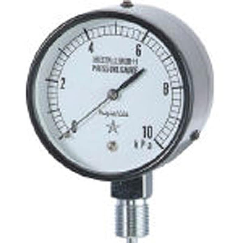 CA311-211-25KP 微圧計 Φ75 右下精器製造 圧力レンジ0～25kPa 呼びAT3/8×75×25kPa  CA311-211-25KP