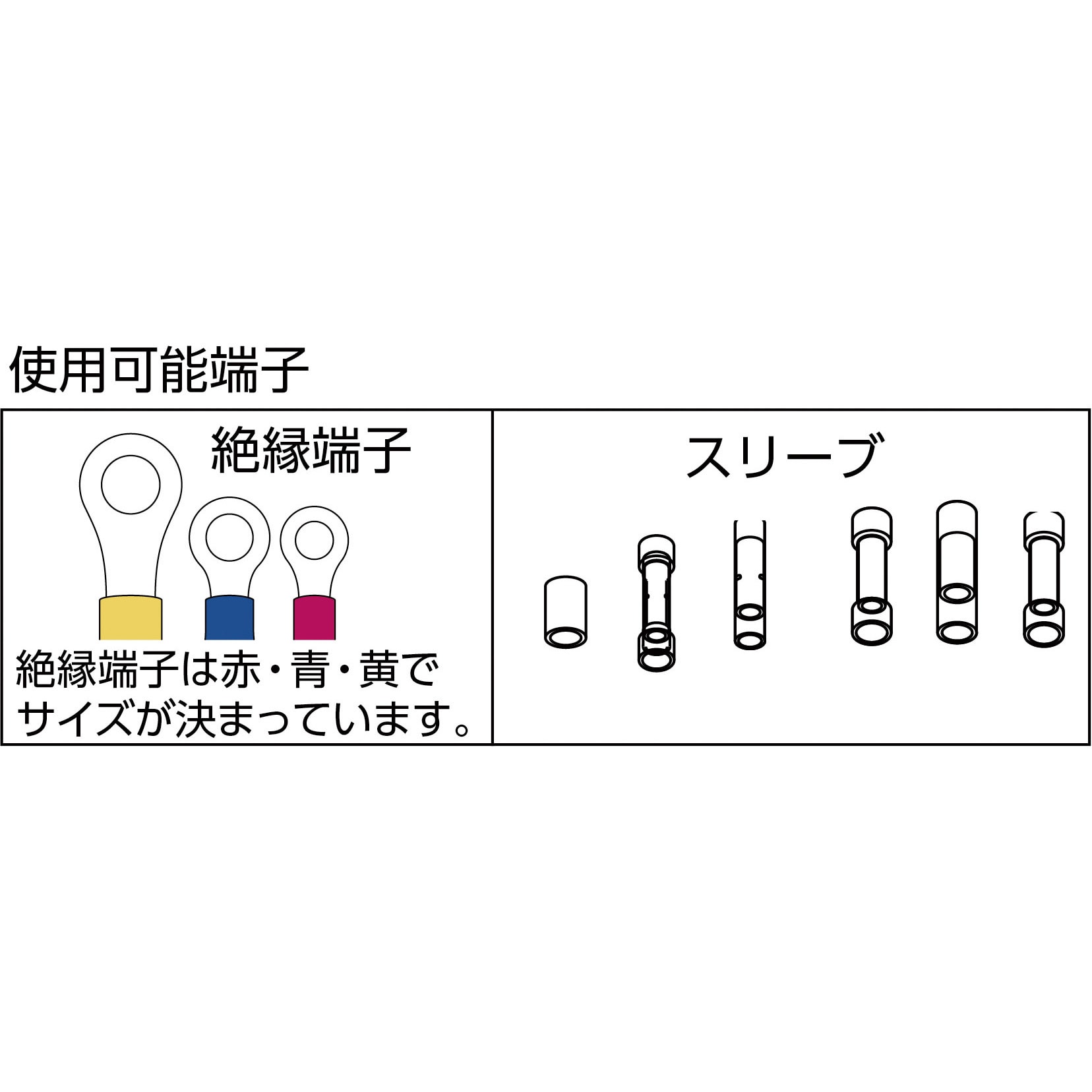 5GO 手動片手式圧着工具絶縁端子用 1丁 泉精器製作所 【通販モノタロウ】