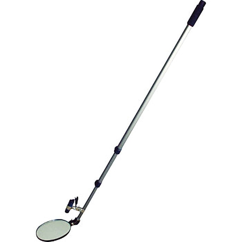 8M2M ライト付点検ミラー STS ミラー寸法152×190mm 8M2M 【通販