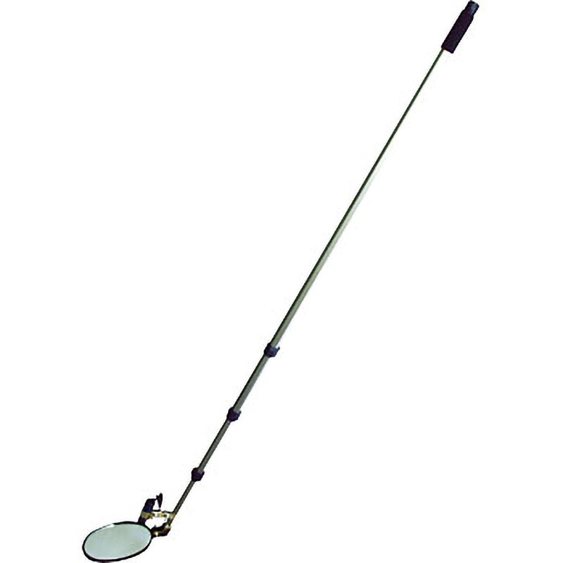8M3L ライト付点検ミラー STS ミラー寸法152×190mm 8M3L 【通販