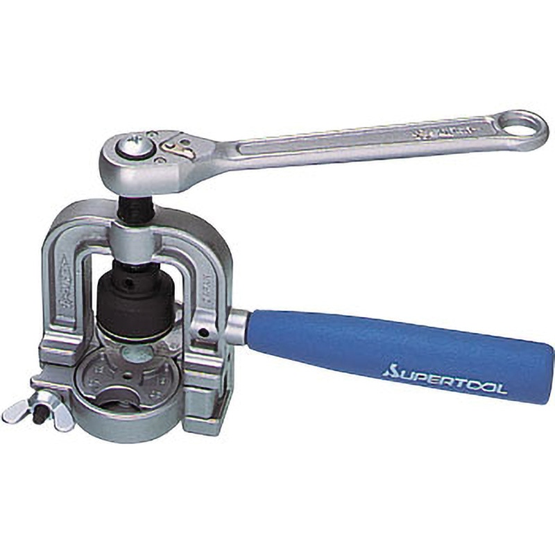 TH406R フレキ管ツバ出し工具(ラチェット式) 1個 スーパーツール 【通販モノタロウ】