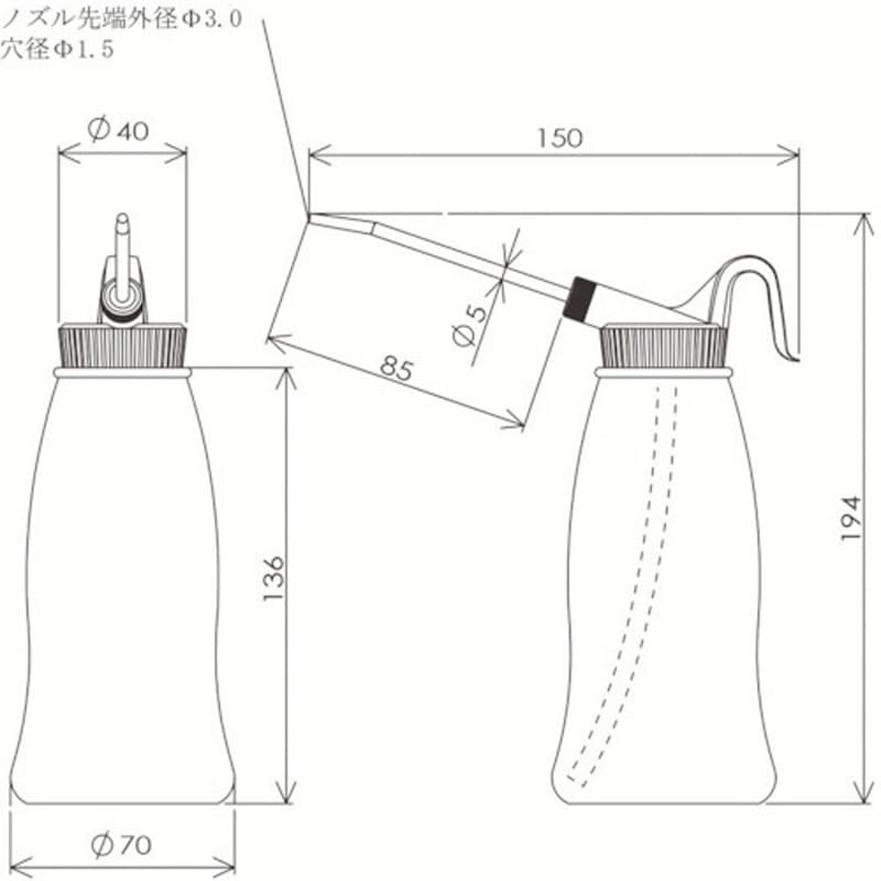3012GN ジェットオイラー ニュースーパー真鍮ノズル フルプラ