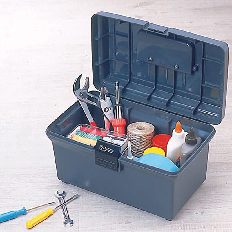 400-G ハードケース アイリスオーヤマ ポリプロピレン 中皿付(取り外し