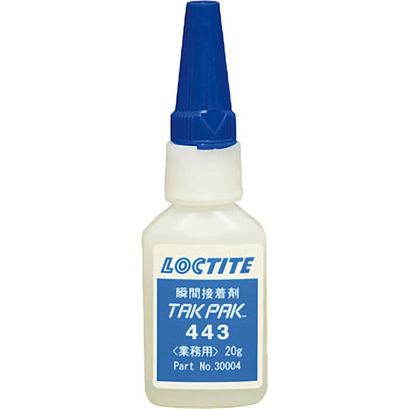 443-20 LOCTITE 瞬間接着剤 443(TAKPAK) 1本(20g) ロックタイト/ヘンケル(LOCTITE) 【通販モノタロウ】