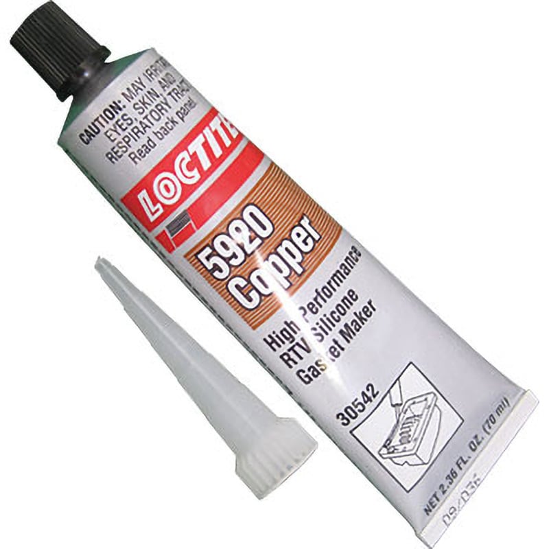 5920-70 LOCTITE シリコーンシール剤 5920 耐熱用 1本(70mL) ロックタイト/ヘンケル(LOCTITE) 【通販モノタロウ】