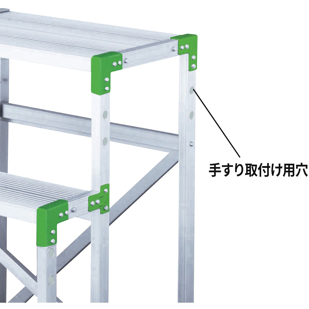 長谷川工業 EFA-08 エコマーク認定 上枠付踏台3段 メーカー直送 EFA-08長谷川工業 ハセガワ hasegawa 踏台 脚立 上枠付 エコ製品 79cm 入学式 撮影|踏み台 折りたたみ アルミ踏み台 3段  アルミ 折り畳み 折畳み 折り畳み踏み台 ステップツール 折り畳み脚立 ステップスツール | 公式長谷川工業 店