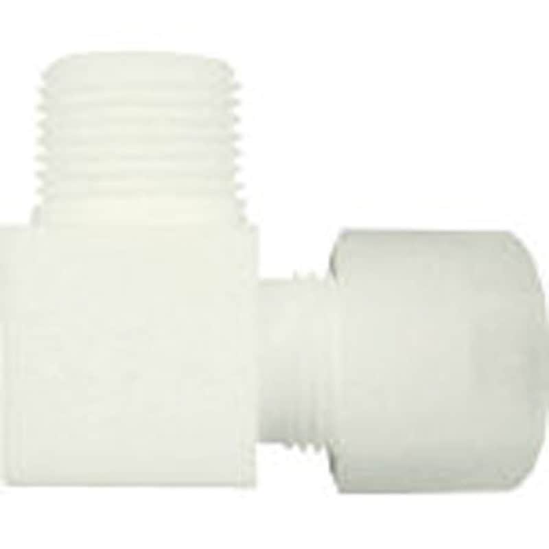 9510H-ME6-2 メイルエルボ ニチアス 適合チューブ外径6mm内径4mm 1個 9510H-ME6-2