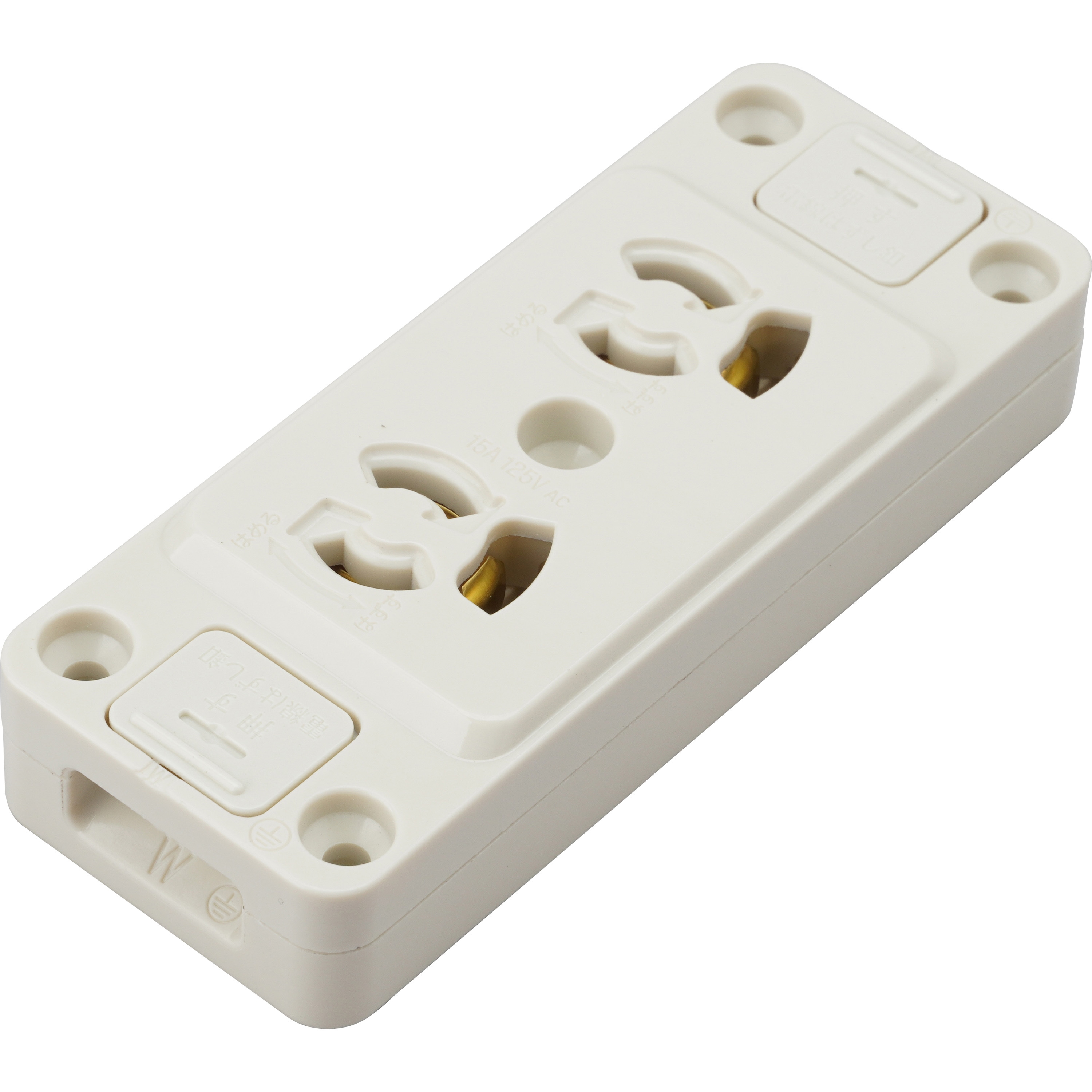 ME8631 抜け止め接地ダブルコンセント 明工社 15A 125V - 【通販