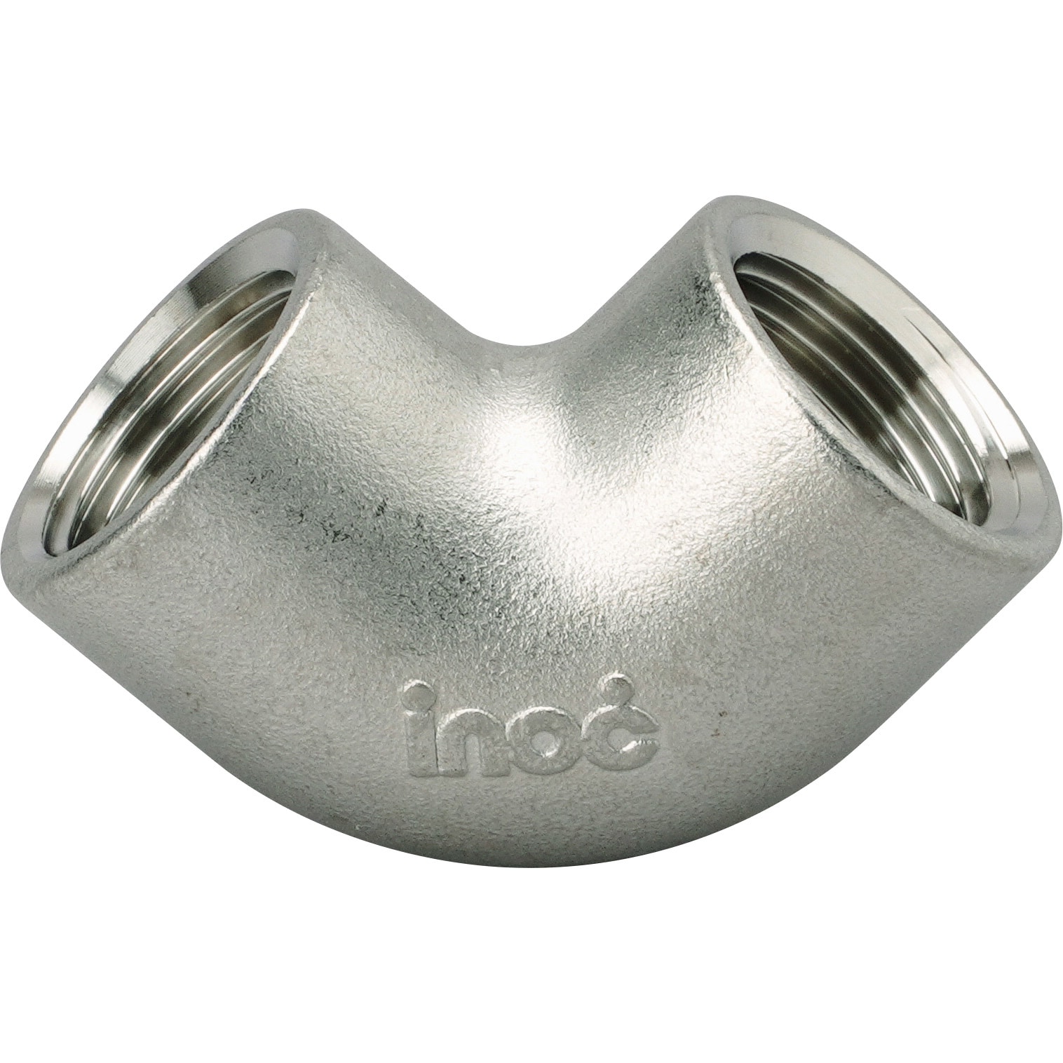 304LL15A 90°エルボ イノック ねじ込み継手 対応 呼び径15A - 【通販