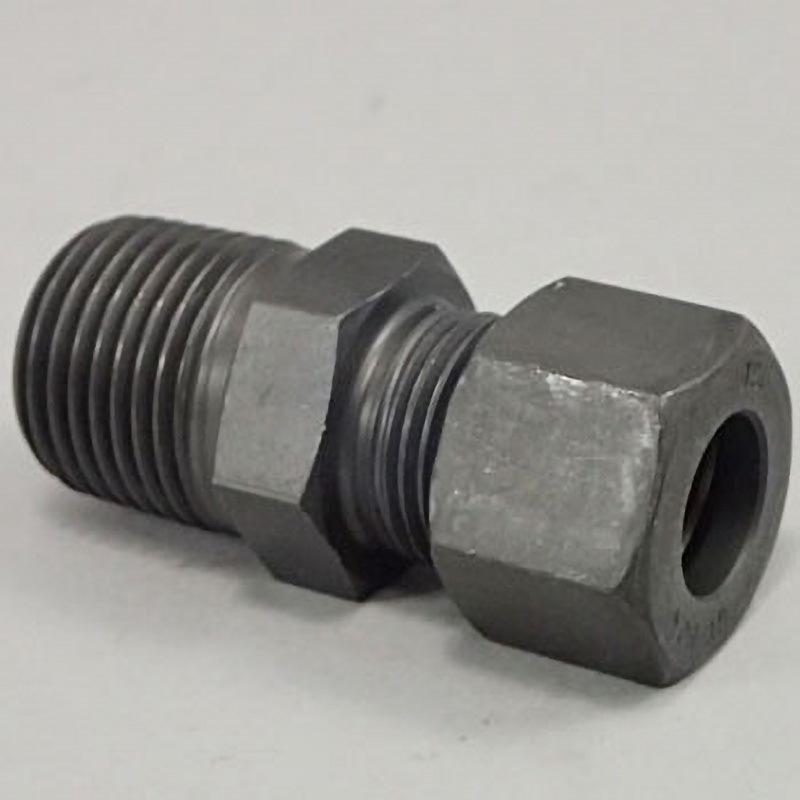 S-12X1/2(04) 鋼管用 くい込み継手 S ハーフユニオン フジトク 炭素鋼