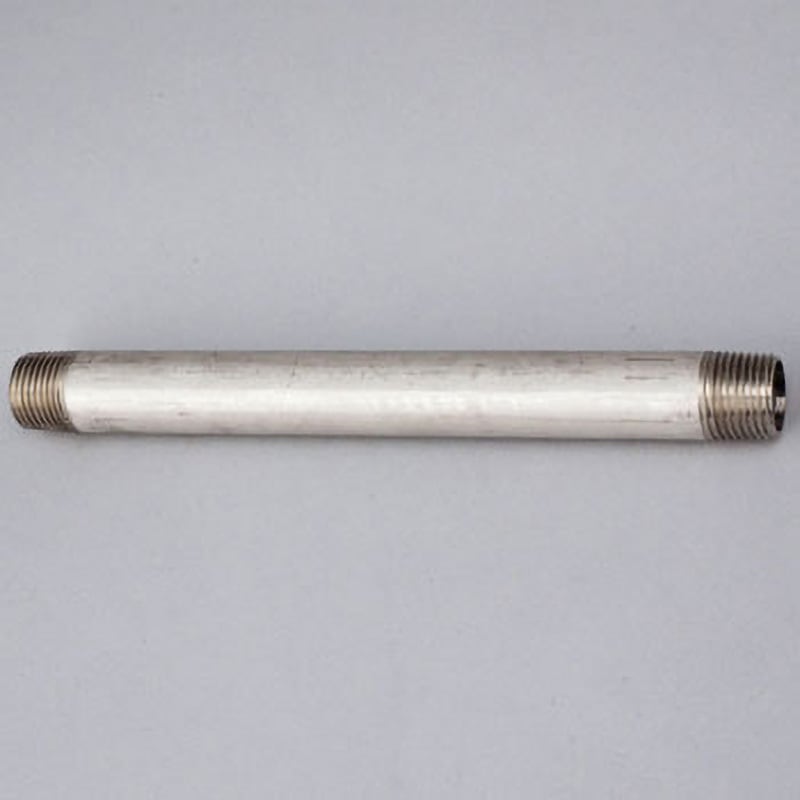 304NL15A200L 両長ニップル イノック ねじ込み継手 R×R 呼び径15A