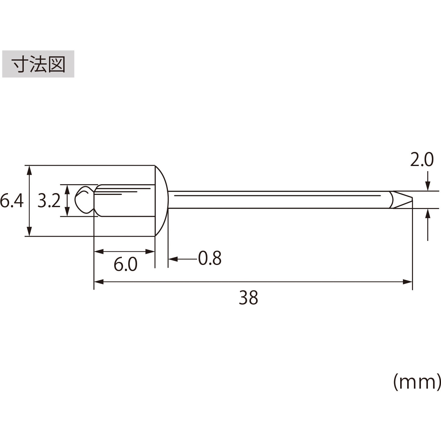 NST 4-2EB ブラインドリベット エコBOX(ステンレス/ステンレス製