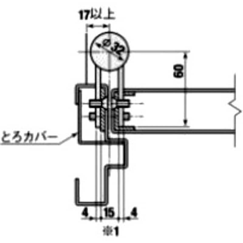 140-L-T オートヒンジ 丁番型 100シリーズ 屋内ドア用(空丁番) 日東工器 幅120mm厚さ4mm 140-L-T - 【通販モノタロウ】