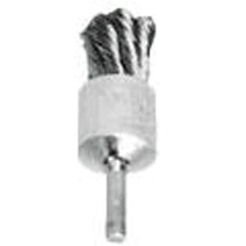 3755000 ワイラーノット軸付エンドブラシ バーテック 外径20mm毛丈22mm軸長20mm軸径6mm