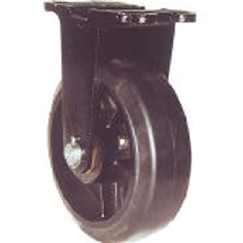 MHA-MK250X90 鋳物重量用キャスター ヨドノ ゴム車輪 単輪 ステンレス仕上 車輪径250mm車輪幅89mm  MHA-MK250X90 45,487円