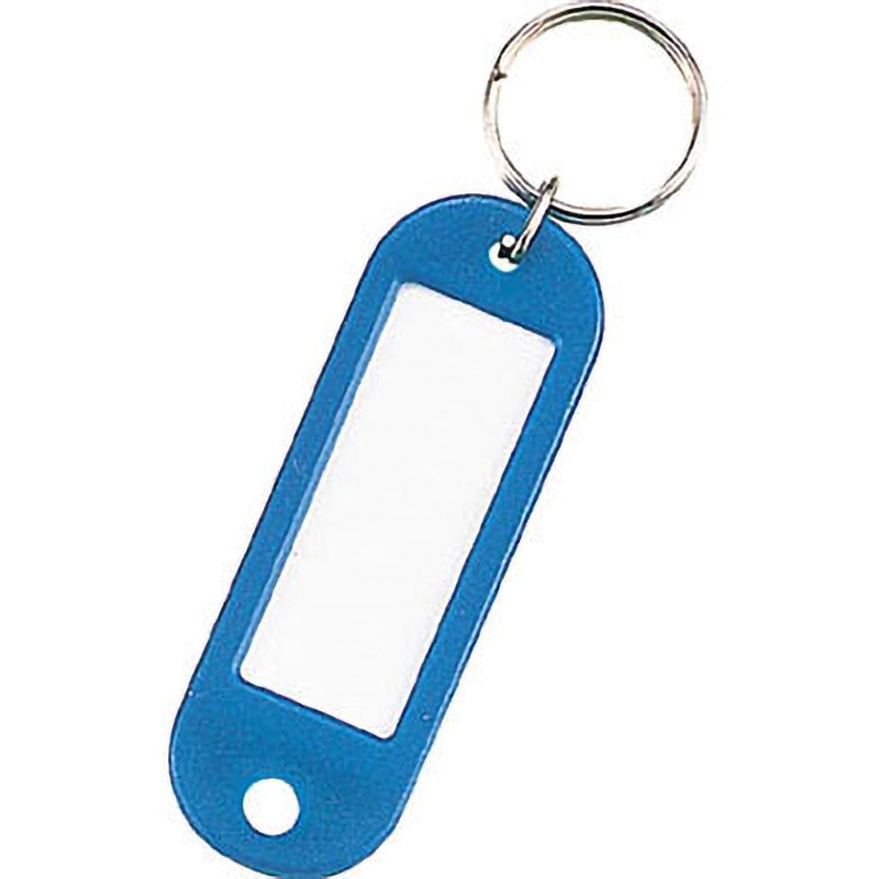 NM-0 ネームホルダー サンケーキコム ハードタイプ片面 青色 1箱(50個