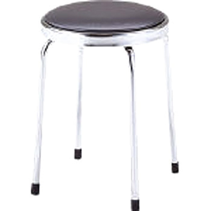 T-691C DGL ノーリツ 回転スツール ビニールシート ダークグレー ノーリツイス 丸椅子 スタッキング可