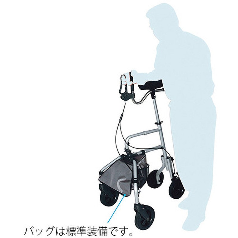 片手操作式歩行器 ワンハンドウォーカー 1台 アズワン 【通販モノタロウ】