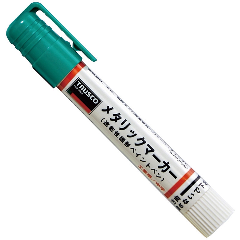 MUL-M 工業用メタリックマーカー中字 TRUSCO インク色:緑 1本 MUL-M
