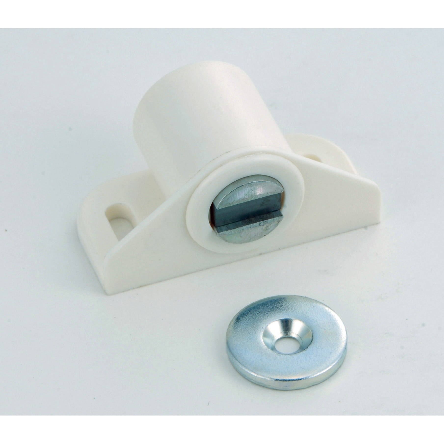 マサッチ出品。 TSM-25SA-W マグネットキャッチ ナイロン製・横型 TRUSCO 全長37mm TSM