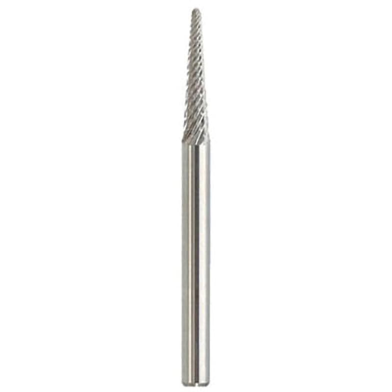 TRUSCO(トラスコ中山):超硬バー 逆テーパー型 Φ19X刃長16X軸6 シングルカット TB52C190S オレンジブック 4364872 TRUSCO 超硬バー テーパー先丸型 Φ9.5(14°)X刃長27X軸6 ダブル