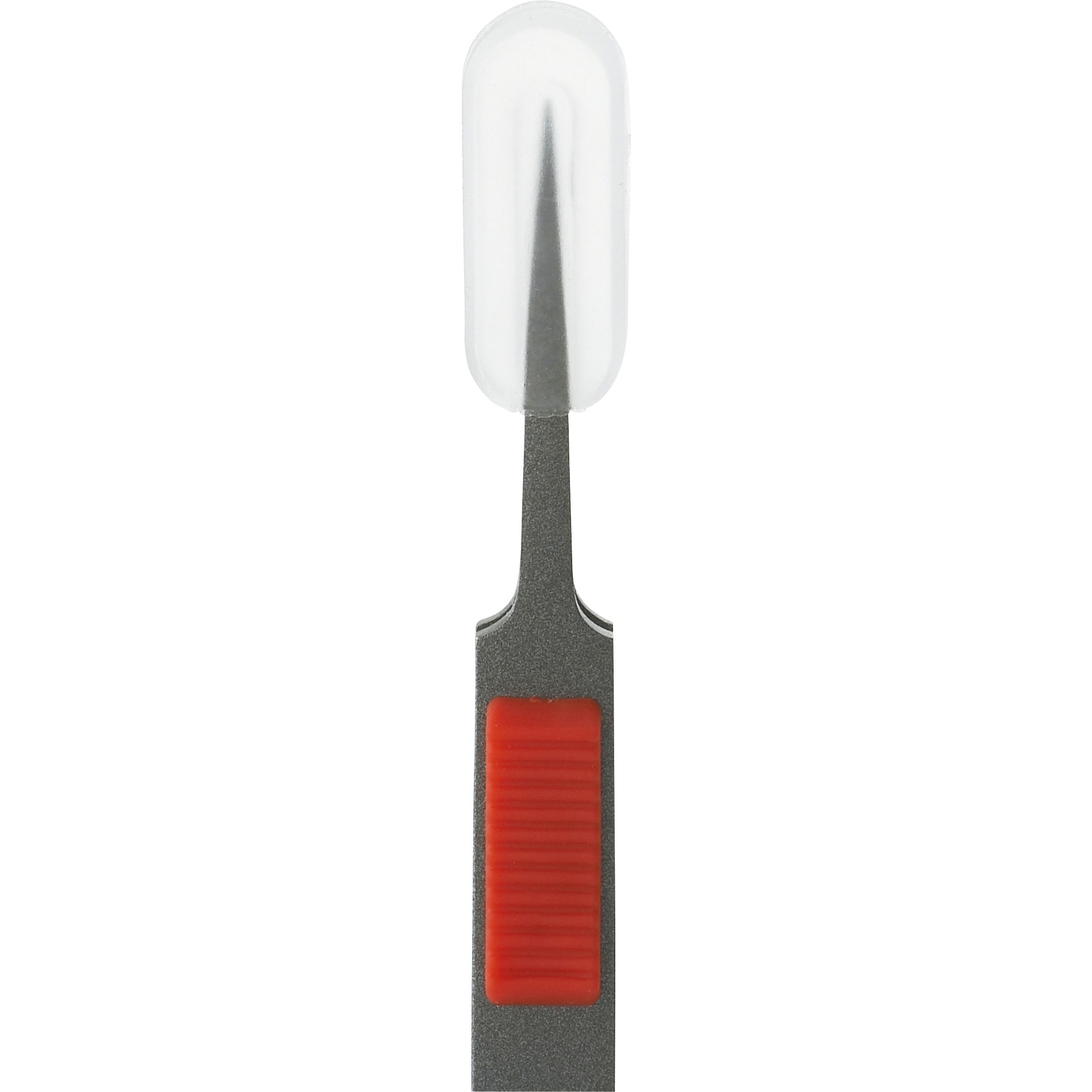 TSP-214 ラバーグリップ付ステンレスピンセット TRUSCO 極細鋭型先