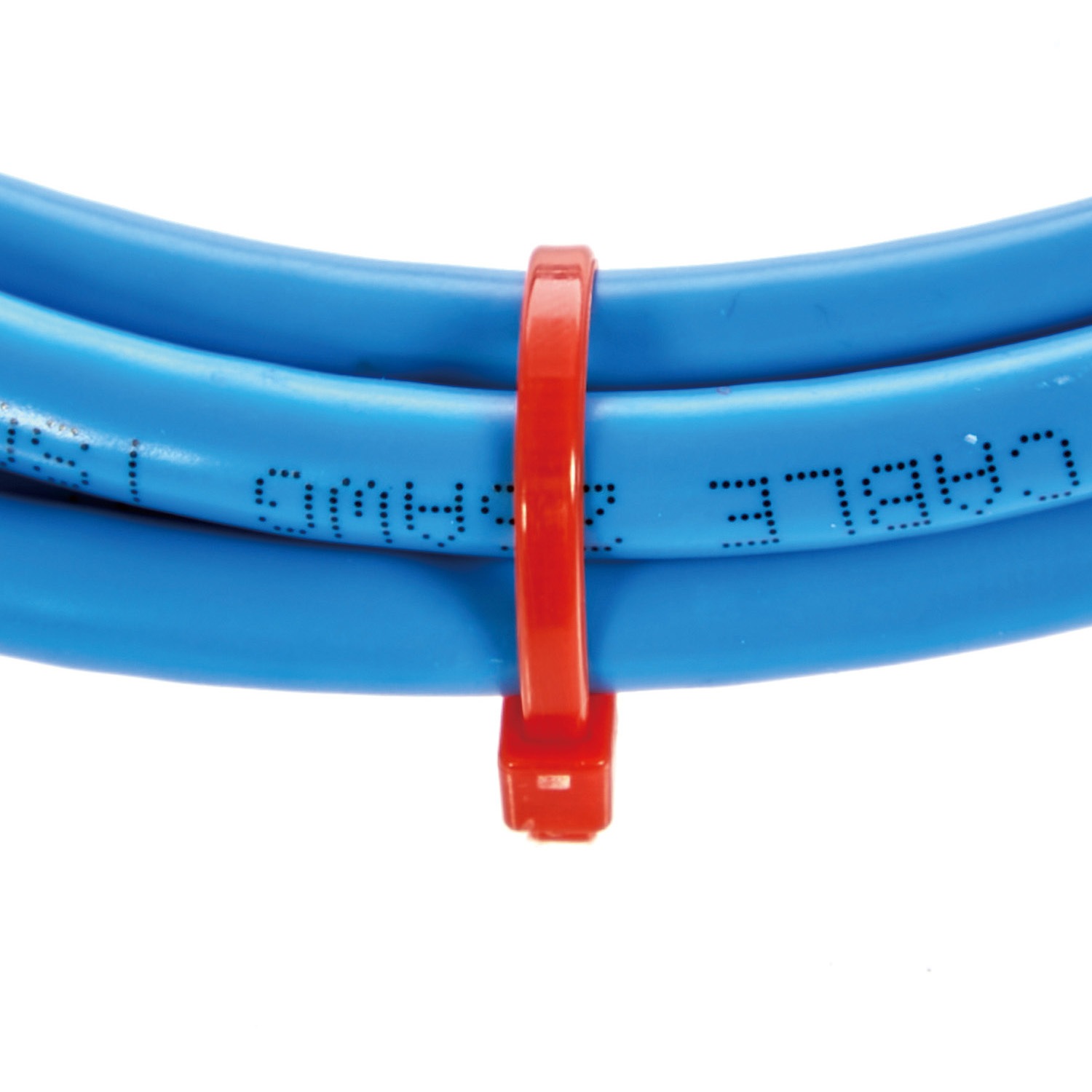 TRCVR-150R カラーケーブルタイ TRUSCO 最大結束径36mm 1袋(100本