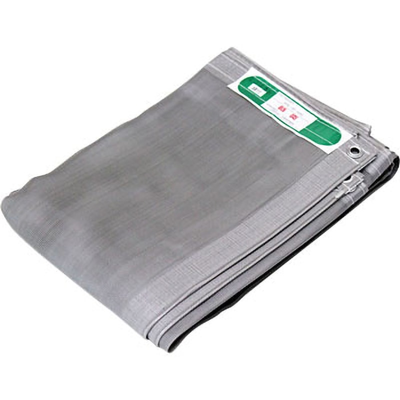 GM-1836A GY 防炎ソフトメッシュα(メッシュシート) TRUSCO グレー色