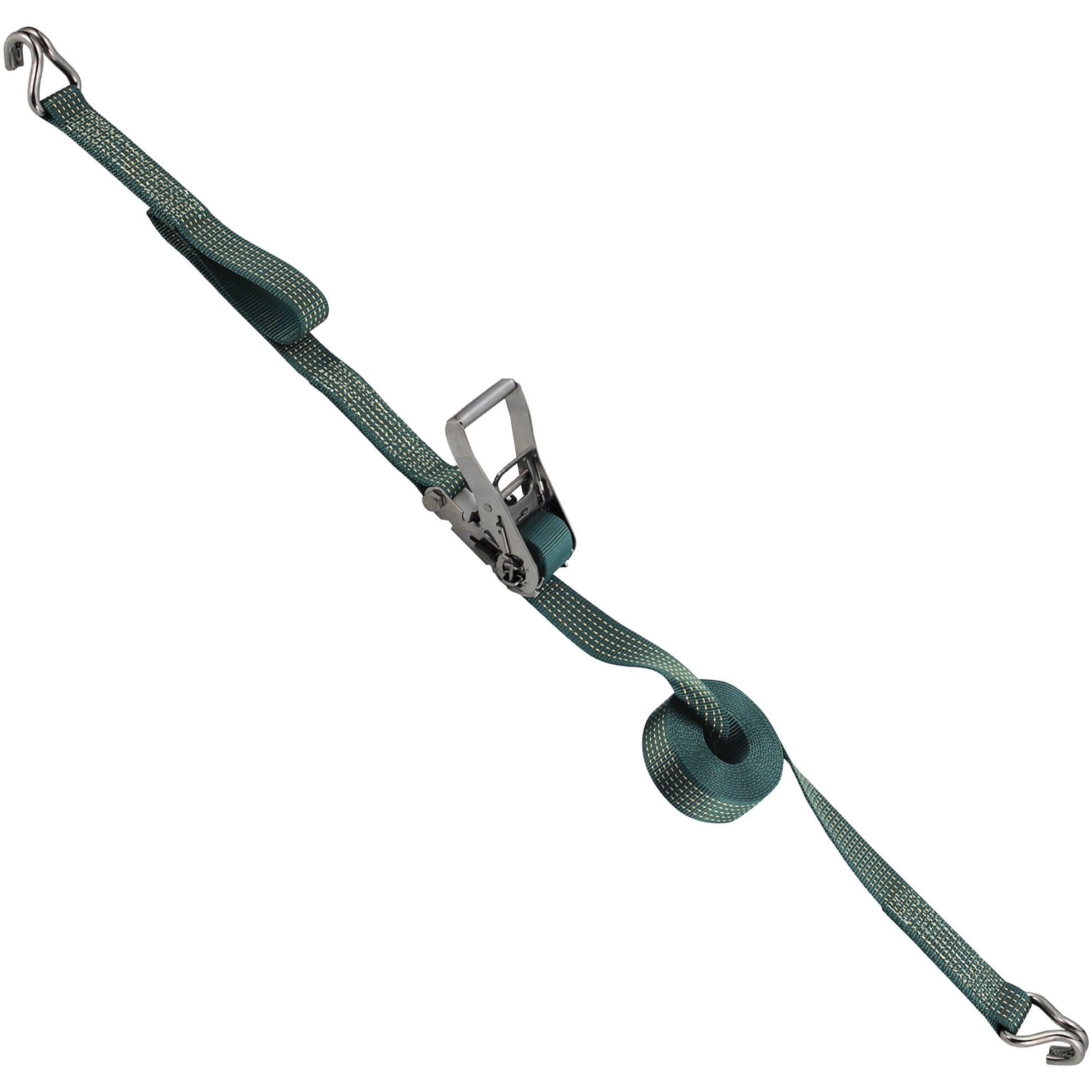 GX25S-300J 強力型ベルト荷締機(ステンレス金具) Jフックタイプ TRUSCO