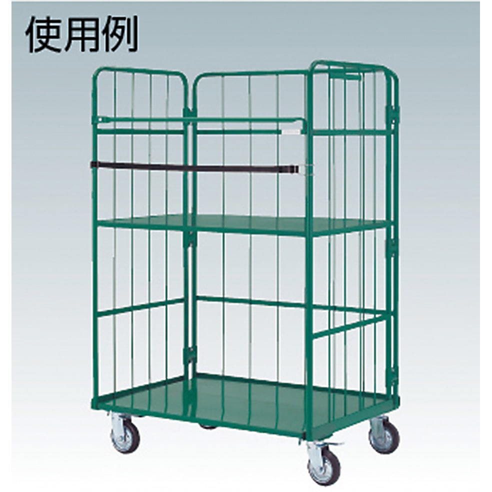 TRUSCO ハイテナー 800X600X1450 直進仕様 ■▼462-3797 THT-12A (800X600X1450) 1台