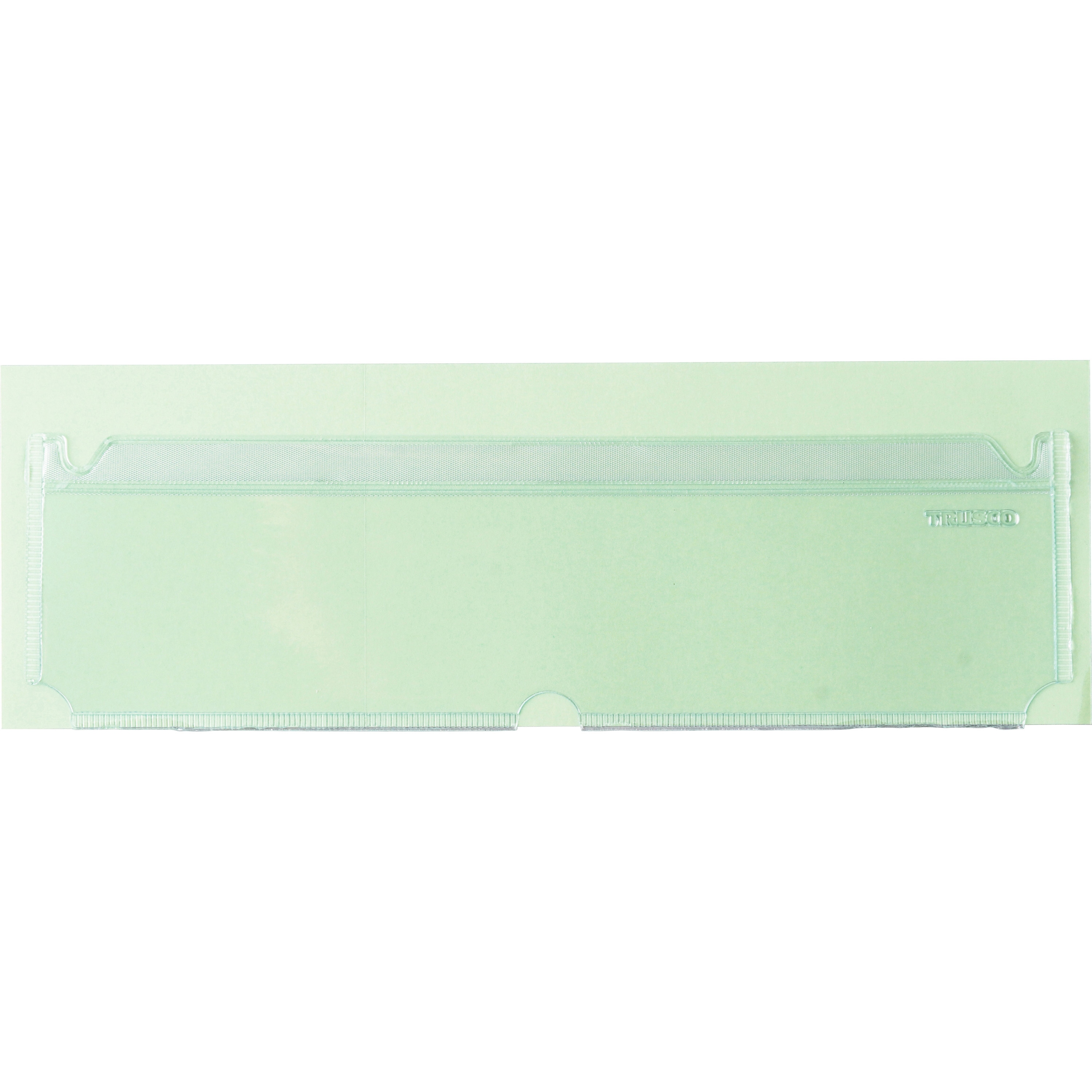 TNC-240080 粘着付カード差し TRUSCO 外形寸法80×240mm 1袋(10枚