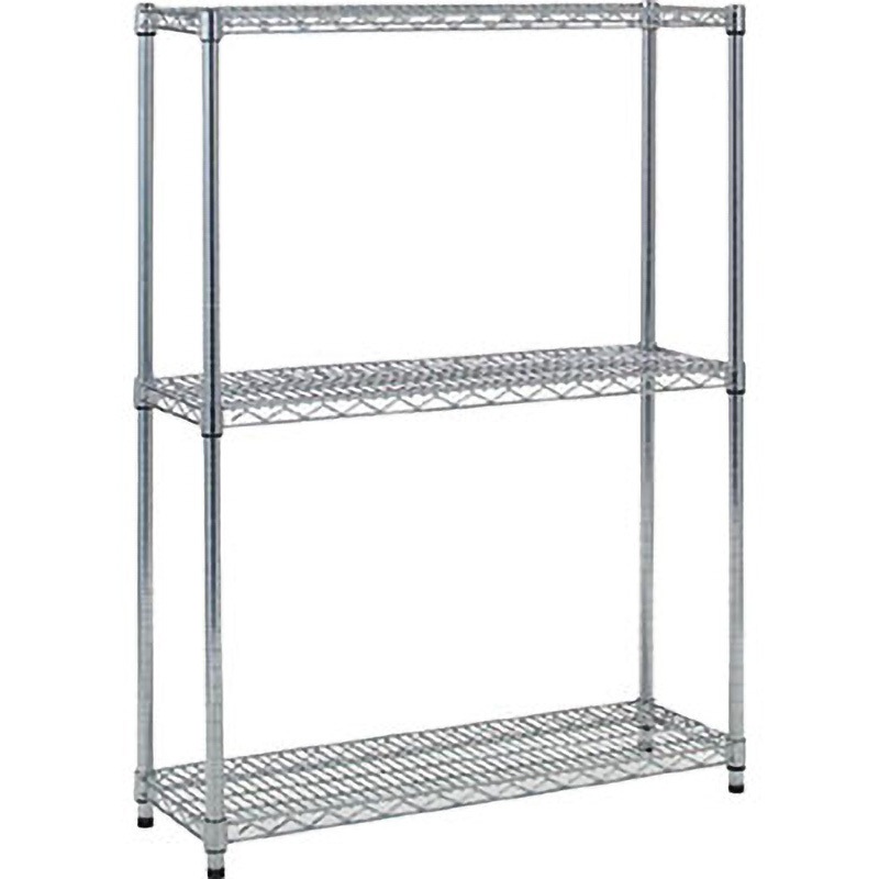 TME-4333 スチール製メッシュラック TRUSCO 3段 棚段数3 外寸法905×305×1228mm  TME-4333