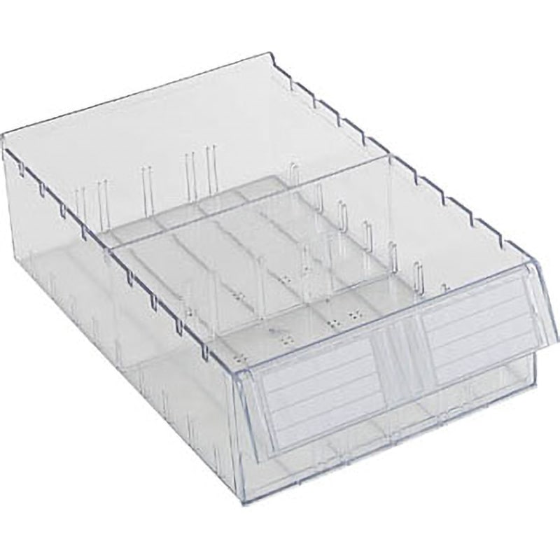 TRUSCO(トラスコ) バンラックケースL型引出し 内寸111X418XH108 ML-1N 2mvetro TRUSCO パーツケース バンラックケースL型引出し 内寸