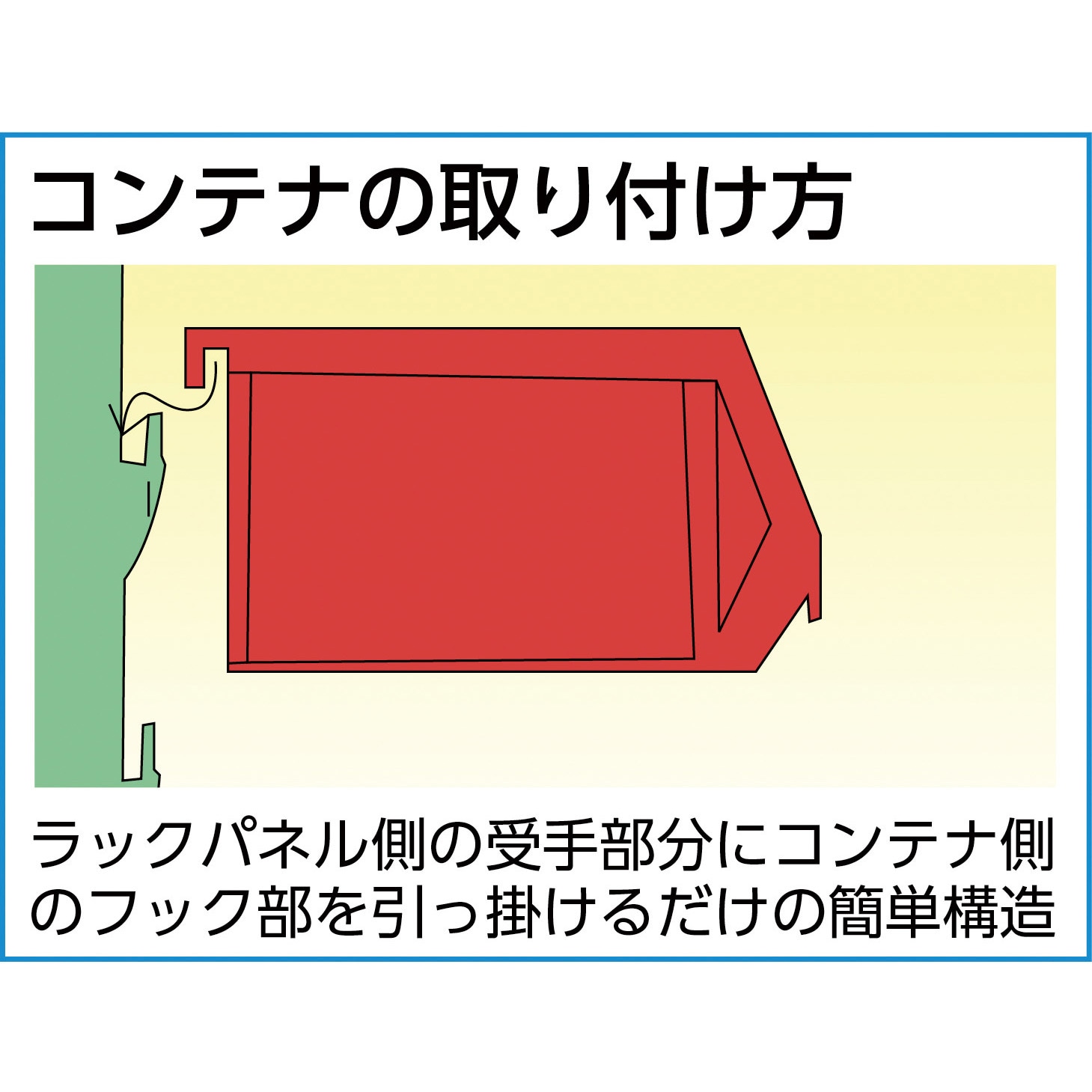 パネルコンテナラック(片面式・卓上タイプ) 組立式 最大積載量40kg 外寸法900×305×600mm T-0622N