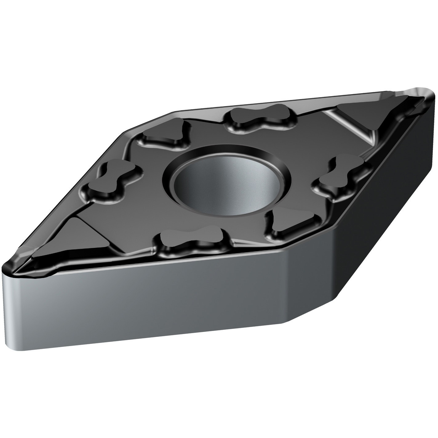 DNMG 11 04 04-MF 1105 T-Max(R) P 旋削加工用チップ DN□□型-11 ひし形55°  サンドビック コーティングTIALN 材種1105 被削材S S(耐熱合金) コーナーR0.3969mm 1箱(10個)