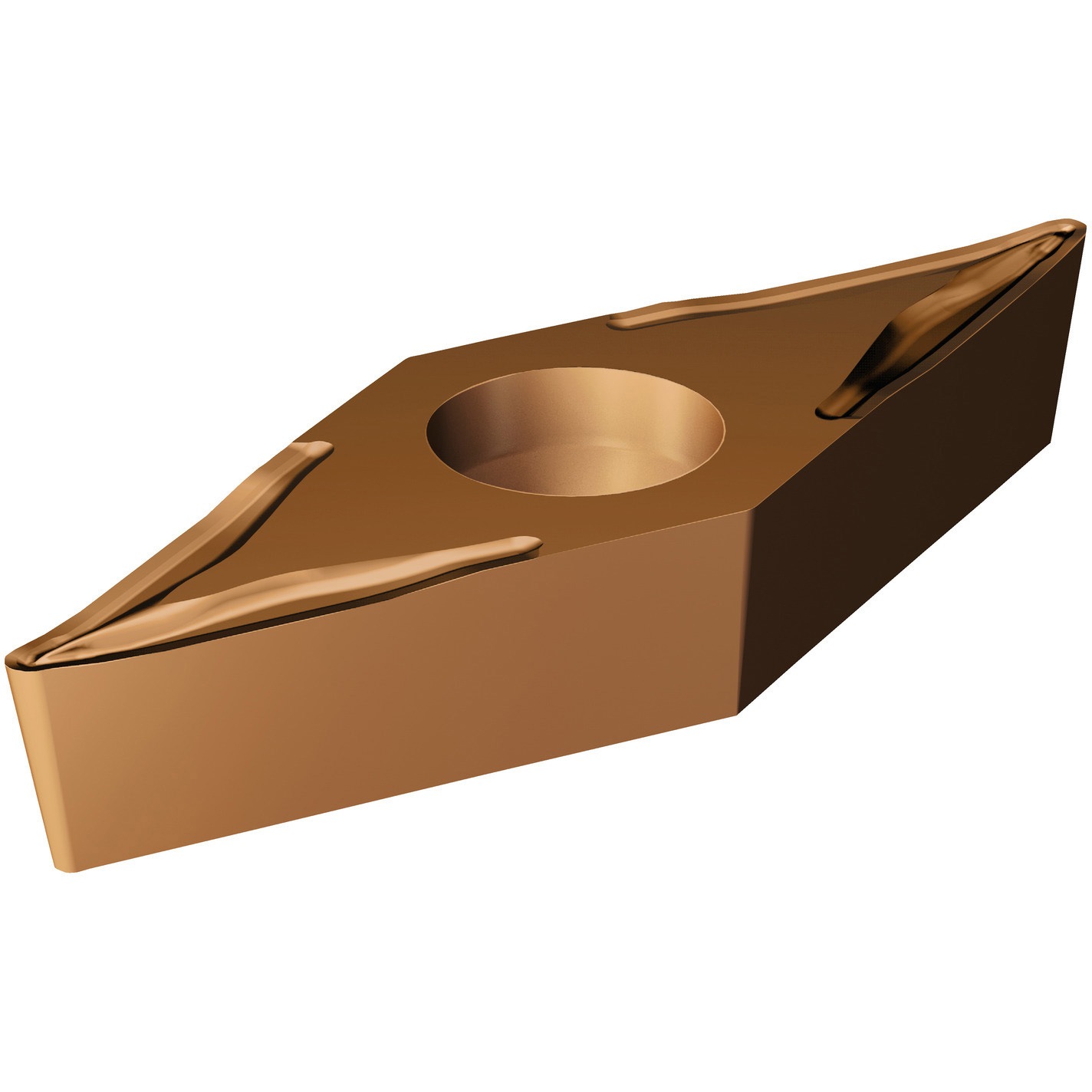 VBMT 16 04 08-UM 1115 旋削用ポジ・チップ CoroTurn 107 VB□□型-16(ひし形35°)R0.8 推奨材種M(ステンレス鋼) サンドビック 超硬 1箱(10個) VBMT 16 04 08-UM 1115