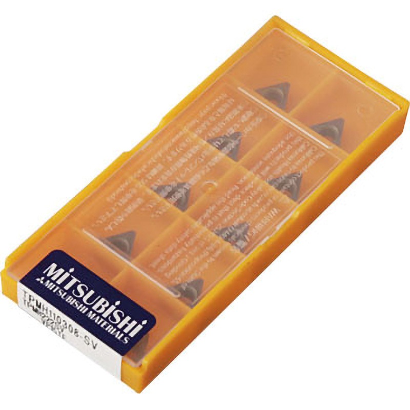 TPMH110308-SV VP15TF チップ TPMH-SV 三菱マテリアル 形状:正三角形60° コーナー半径0.8mm 1箱(10個)