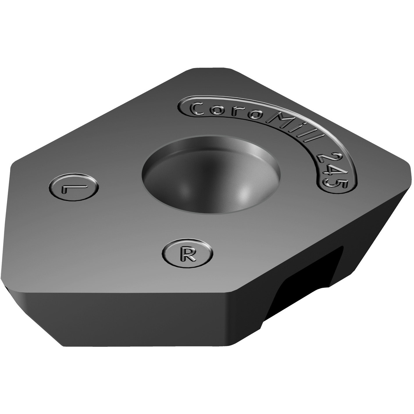 R245-12T3E-W 1010 CoroMil(R) 245、フライス加工用チップ 1箱(10個) サンドビック 【通販モノタロウ】