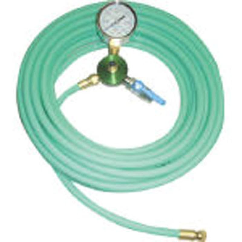 HT-20-T 圧力計付ホース カンツール 長さ20m  HT-20-T