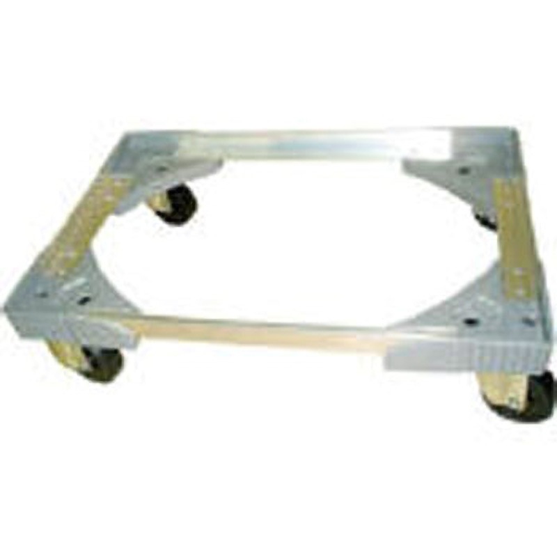 WA-50-75G-GR アルミアングルドーリー(エアーキャスター仕様) ワコーパレット 軽量