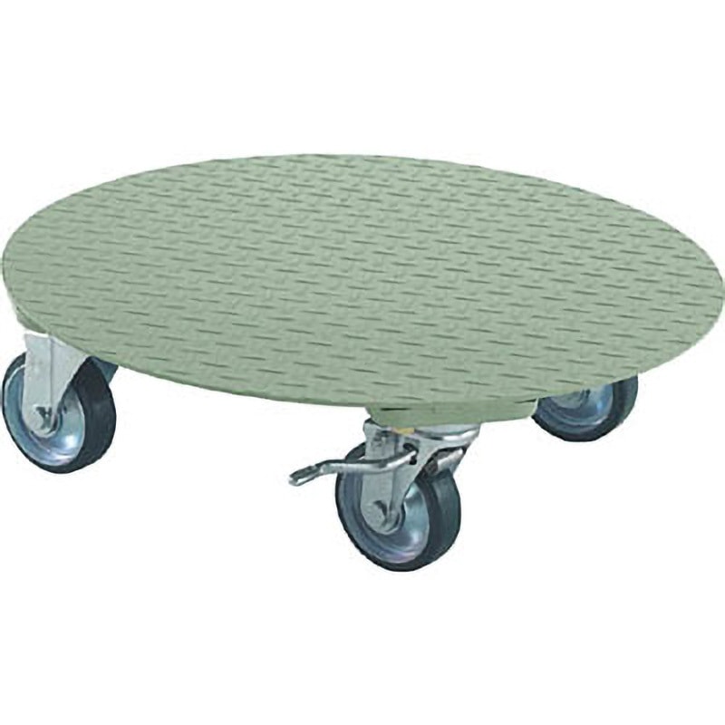 RA-300S ストッパー付円形台車 TRUSCO 荷重300kg 26,985円