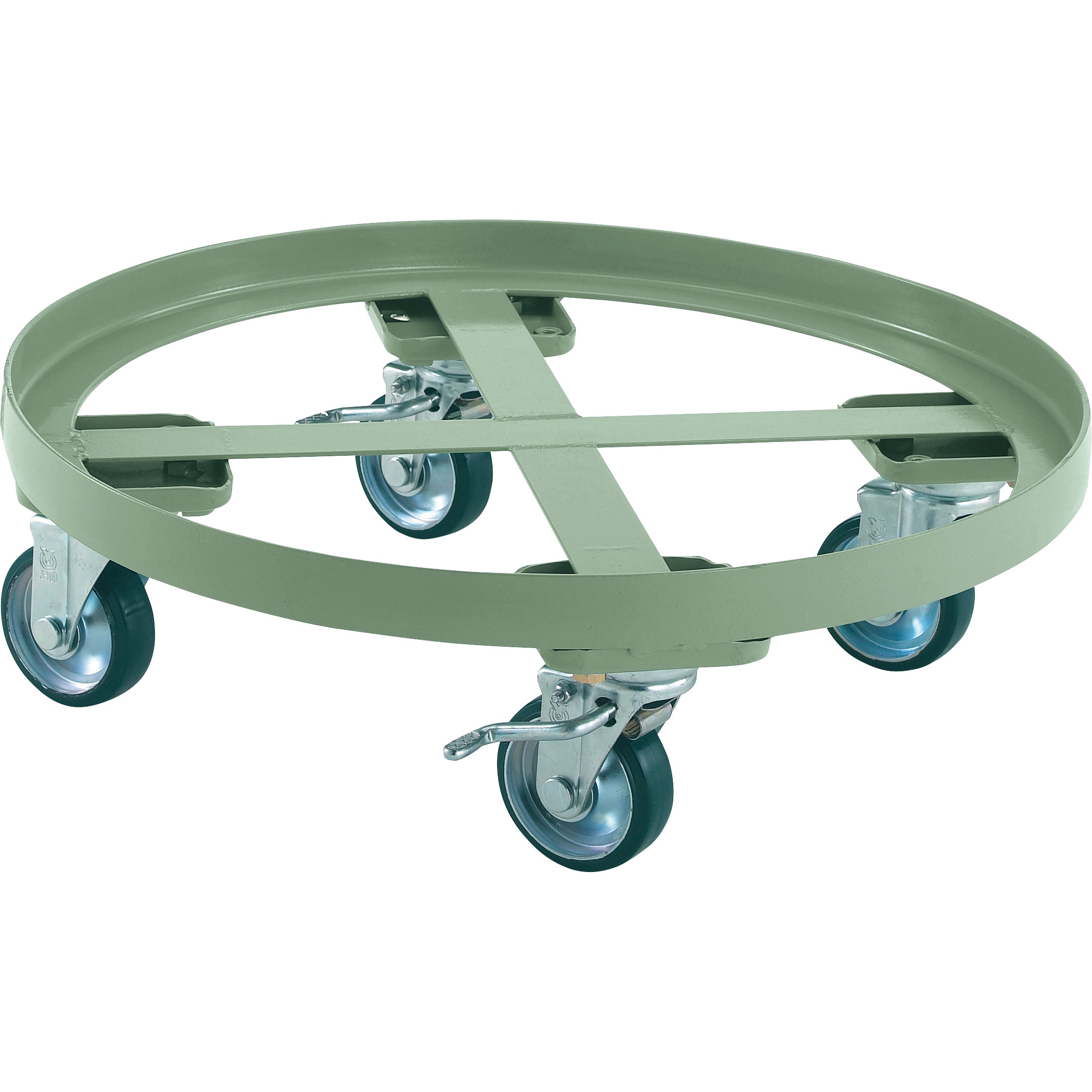RC-300S ストッパー付円形台車 TRUSCO 荷重300kg 【通販モノタロウ】