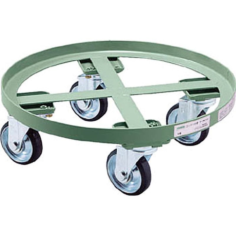 RC-500 円形台車 TRUSCO 荷重500kg
