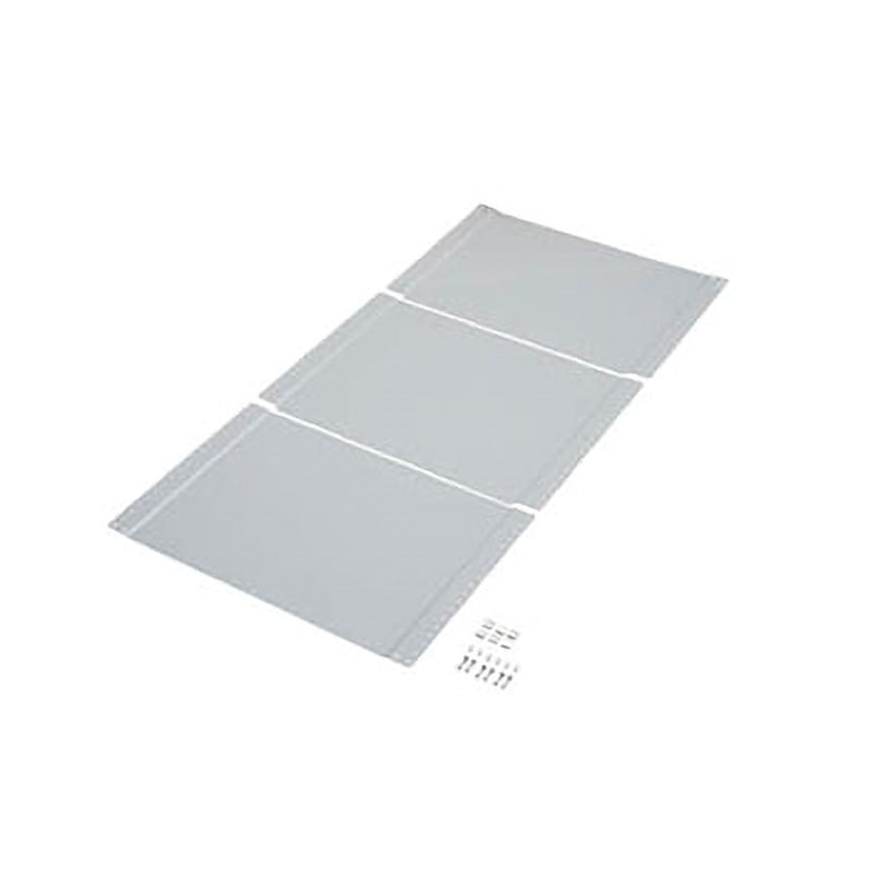 TLA-S63 軽中量棚TLA型用背板 TRUSCO オイスターホワイト色 間口900mm×高さ1800mm用タイプ 寸法(幅×高さ)874×(585+615+568)mm