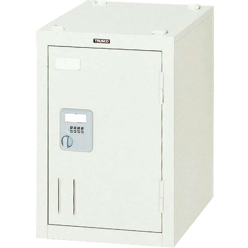 SHG1K 学校用ロッカー1人用 TRUSCO 完成品仕様 ネオグレー色 手ぶら